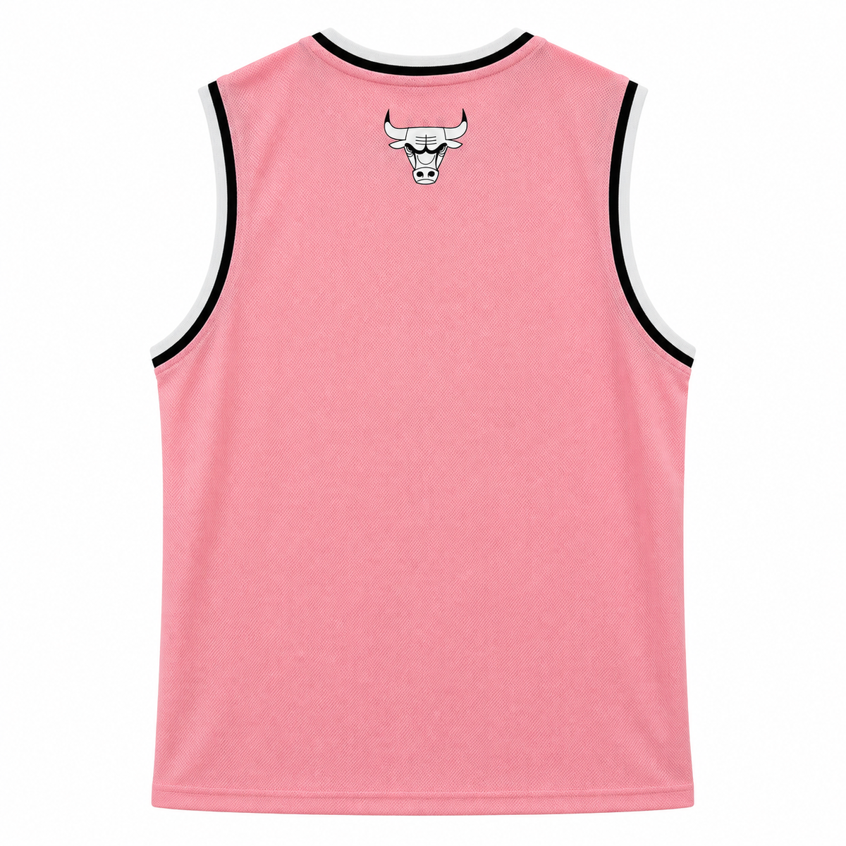 Chicago Bulls Pink Logo Basketball Jersey