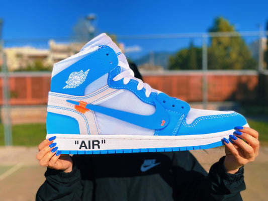 Jordan 1 Retro High Off-White University Blue