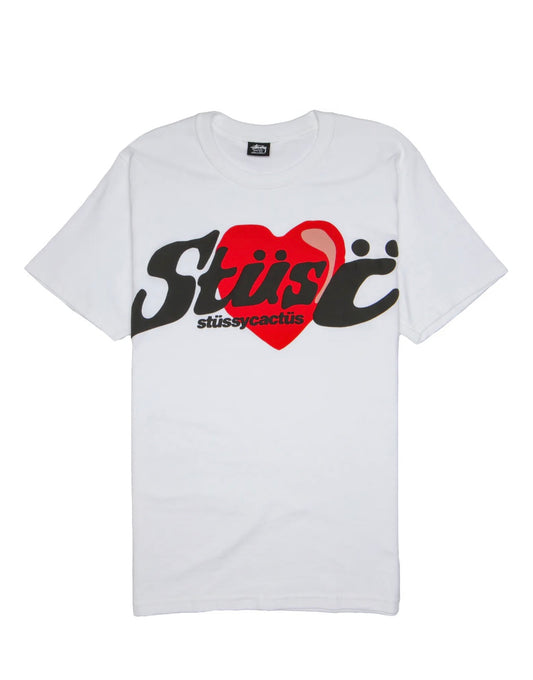 Stussy x CPFM Heart T-shirt White