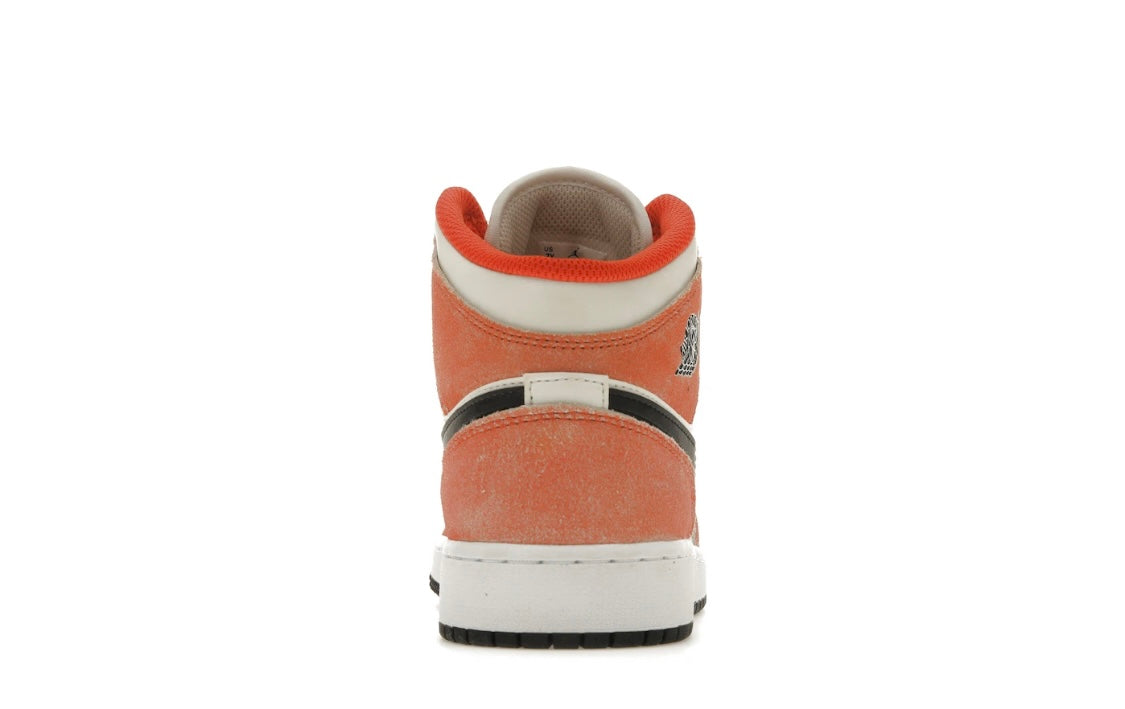 Jordan 1 Mid Se Orange Suede