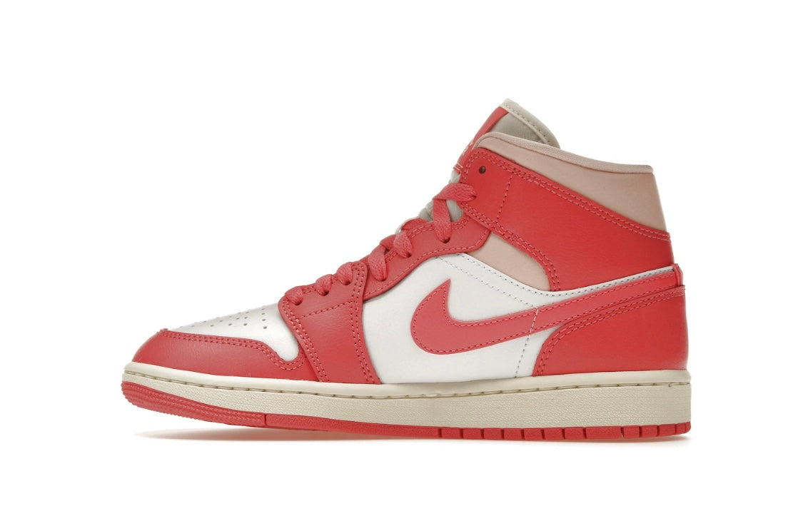 Jordan 1 Mid Strawberries and Cream