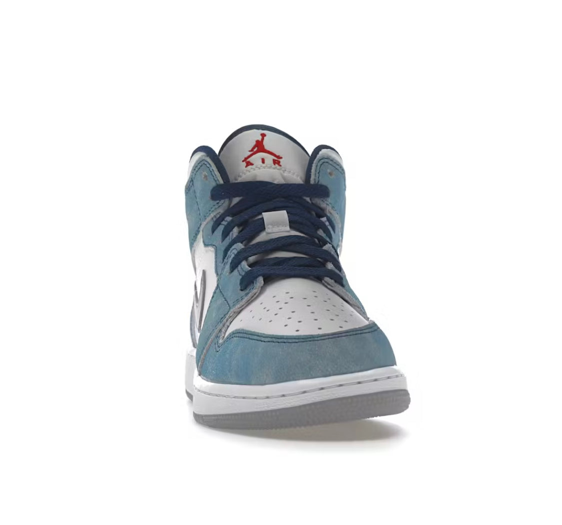 Jordan 1 Mid GS French Blue