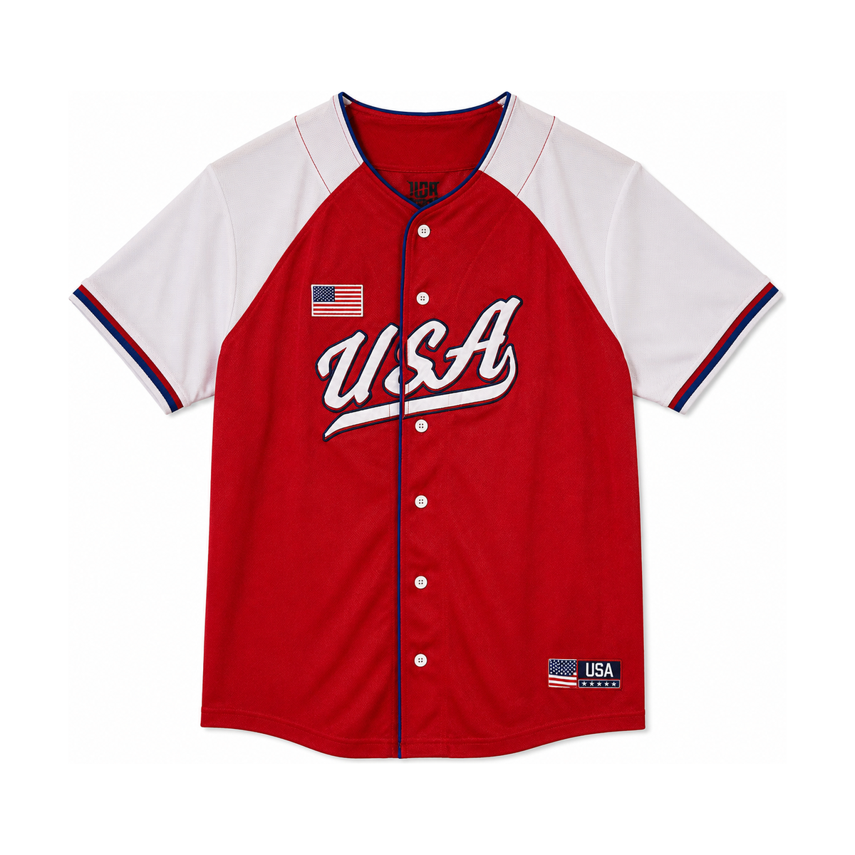 USA Baseball Jersey – Red/White