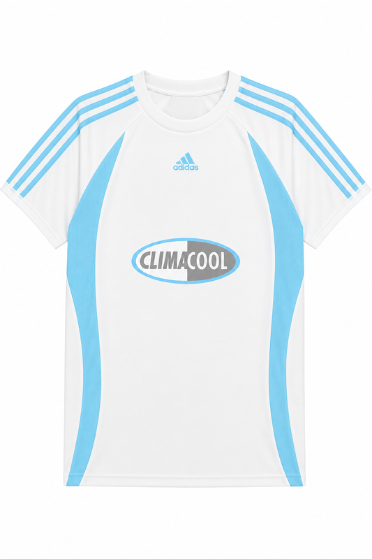 Adidas Climacool White & Blue Performance