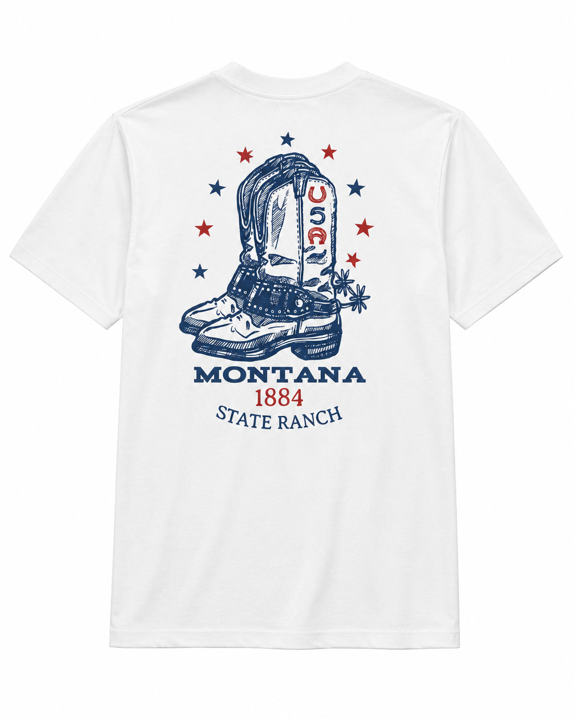 Montana State Ranch 1884 Cowboy Boots