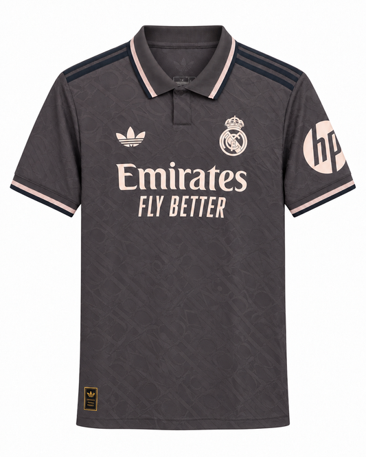 Real Madrid 2024/25  Jersey – Charcoal